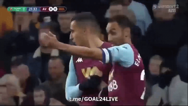 Aston Villa - Wolverhampton 2-1: Ghazi, Elmohamady ấn định chiến thắng