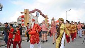 Phố cổ Hội An rước “Sắc bùa chúc Xuân” tại hội Tết Nguyên đán