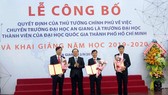 Chuyển Trường Đại học An Giang về Đại học Quốc gia TPHCM