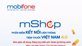 Phần mềm mShop được phát triển trên nền tảng điện toán đám mây