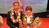 QBV nam, nữ: Anh Đức và Minh Nguyệt. Ảnh: NGUYỄN NHÂN