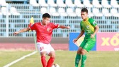 Hà Tĩnh có chiến thắng dễ dàng trên sân Cần Thơ. Ảnh: DƯƠNG THU