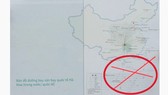 Ấn phẩm bị phát hiện có in “đường lưỡi bò” phi pháp trong sách ảnh giới thiệu về những điểm du lịch tại Trung Quốc do Công ty Trung Thế, gửi cho nhân viên Saigontourist giới thiệu tour.