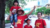 TPHCM hừng hực khí thế đón chờ trận đấu Việt Nam - Thái Lan