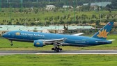 An aircraft of the national flag carrier Vietnam Airlines. (Photo: VNA)