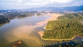 The Mon island in Pa Khoang lake