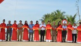 Khánh thành hồ chứa nước ngọt 85 tỷ đồng ở Bến Tre
