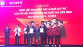 Sony tiếp tục đồng hành cùng các đội tuyển Việt Nam giai đoạn 2019-2021.