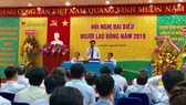 Ông Ngô Văn Đông – Tổng giám đốc Công ty Cổ phần phân bón Bình Điền phát biểu.