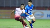 Sài Gòn FC chật vật giành 1 điểm trên sân nhà. Ảnh: DŨNG PHƯƠNG