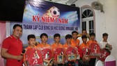 CLB Bóng đá cộng đồng Immanuel Huế đã tròn 1 năm đi vào hoạt động. Ảnh: HỮU THÀNH