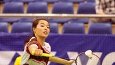 Tay vợt Nguyễn Thuỳ Linh.