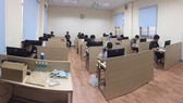 Các thí sinh dự thi