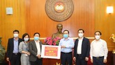 Ủy ban Trung ương MTTQ Việt Nam tiếp nhận ủng hộ của VOV