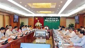 Đồng chí Trần Cẩm Tú, Bí thư Trung ương Đảng, Chủ nhiệm UBKTTƯ chủ trì kỳ họp