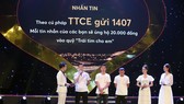 Cổng thông tin nhân đạo quốc gia 1407 luôn sẵn sàng đón nhận tin nhắn ủng hộ chương trình "Trái tim cho em"