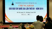 140 tác phẩm vào chung khảo Giải Báo chí quốc gia lần thứ XIV