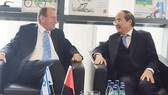 Secretary of HCMC Party Committee Nguyen Thien Nhan had a talk with Mayor Ron Huldai of Tel Aviv City