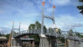 One of the bridge in Mekong delta built from social contribution (Photo: SGGP)