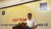 Deputy Health Minister Nguyen Truong Son at a seminar (Photo: SGGP)