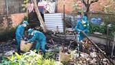 Waste cleaning activity in District 7 of HCMC. Photo by Viet Dung