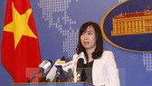 Ministry of Foreign Affairs’ spokesperson Le Thi Thu Hang. — VNA/VNS Photo