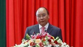 Prime Minister Nguyen Xuan Phuc addresses the conference (Photo: VNA)