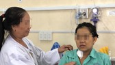 Chị T. đã có thể ăn uống được