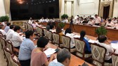 Quang cảnh cuộc họp. Ảnh: THÀNH SƠN