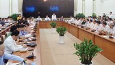 Quang cảnh cuộc họp. Ảnh: HOÀNG HÙNG
