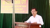 Bí thư Tỉnh ủy Quảng Ngãi đối thoại với nhân dân Phổ Thạnh về xử lý rác thải
