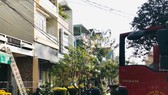 Lực lượng chức năng đến hiện trường