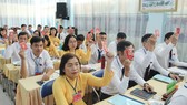 Đại hội cấp cơ sở đầu tiên tại huyện Nhà Bè thành công sau một ngày làm việc