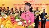 Đồng chí Trần Thị Diệu Thúy tái đắc cử Chủ tịch Liên đoàn Lao động TPHCM khóa XI