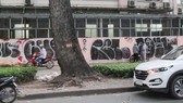 Xử mạnh hành vi bôi bẩn những bức tường