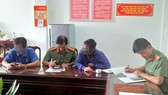 Công an làm việc với đối tượng làm giả công văn của UBND TP Cần Thơ
