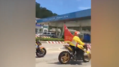 Đoàn mô tô phát clip thách thức, Ban tổ chức giải đua xe đạp xin lỗi địa phương và trạm BOT