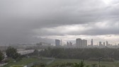 Mưa dông mạnh ở biển Nam bộ
