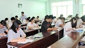 Thí sinh tham dự kỳ thi ĐGNL đợt 2 do ĐH Quốc gia TPHCM tổ chức ngày 7-7