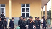 All policemen and officials were released on April 24 after they were captured by local residents in Hoanh Village over a land dispute (Photo: SGGP)