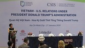 A view of the workshop on Vietnam-US relations under President Donald Trump’s Administration on January 17 (Photo: nguoilaodong)