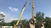 A real-estate project under constructions in Nha Be District, HCMC