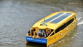 The Electricity Generating Authority of Thailand (EGAT) has launched prototype electric motorbike taxis and boats to support electric vehicle use in public transportation. (Photo: egat.co.th)