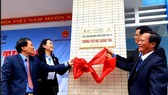 khánh thành công trình phòng tránh thiên tai Trường tiểu học Quảng Thái. Ảnh: TTXVN