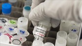 Nghiên cứu phát triển vaccine phòng COVID-19 tại phòng thí nghiệm của Novavax ở Rockville, Maryland (Mỹ). Ảnh: AFP/TTXVN