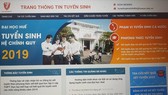 Mùa tuyển sinh năm 2019, Đại học Huế dự kiến tuyển sinh hơn 12 ngàn chỉ tiêu