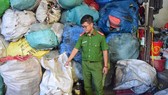 9 bao tải rác thải y tế bị phát hiện