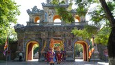 Đoàn rước tại lễ húy kỵ và tri ân Vũ Vương Nguyễn Phúc Khoát 