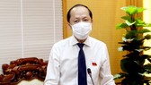 Ông Nguyễn Hồng Lĩnh, Phó Chủ tịch UBND tỉnh Hà Tĩnh phát biểu nhận nhiệm vụ
