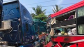 Hiện trường vụ tai nạn giao thông